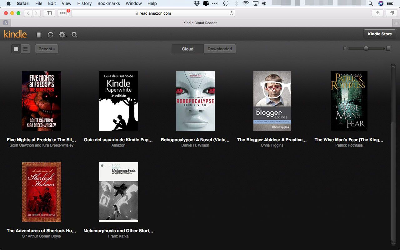 use kindle for mac while offline
