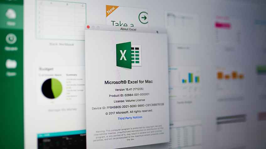 ms excel for mac free